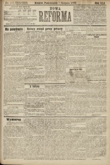 Nowa Reforma. 1922, nr 177