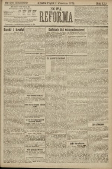 Nowa Reforma. 1922, nr 196