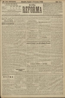 Nowa Reforma. 1922, nr 202