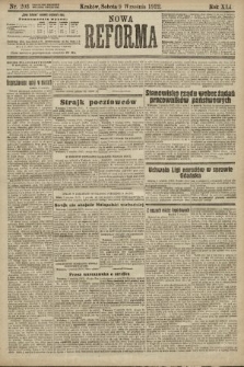 Nowa Reforma. 1922, nr 203