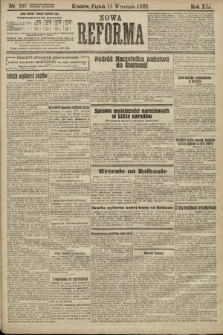 Nowa Reforma. 1922, nr 207