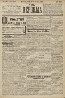 Nowa Reforma. 1922, nr 217