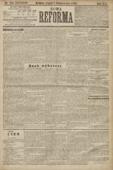 Nowa Reforma. 1922, nr 225