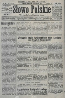 Słowo Polskie. 1927, nr 26