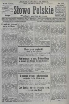 Słowo Polskie. 1927, nr 40