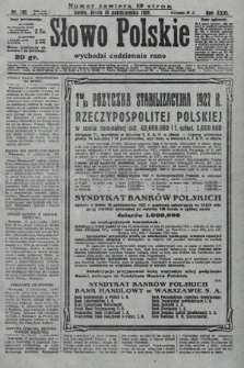 Słowo Polskie. 1927, nr 295