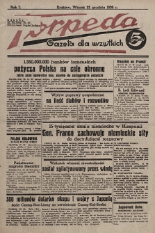 Torpeda : gazeta dla wszystkich. 1936.12.22