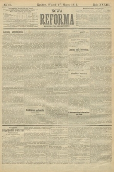 Nowa Reforma (wydanie popołudniowe). 1914, nr 86