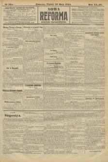 Nowa Reforma (wydanie popołudniowe). 1914, nr 203