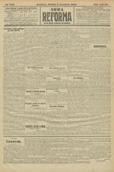 Nowa Reforma (wydanie popołudniowe). 1914, nr 213