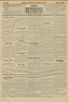 Nowa Reforma (wydanie popołudniowe). 1914, nr 219
