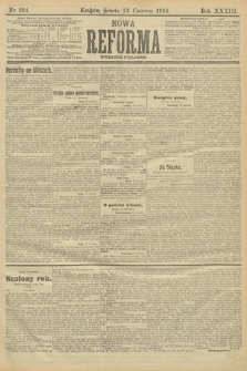 Nowa Reforma (wydanie poranne). 1914, nr 224