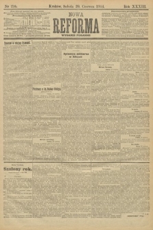 Nowa Reforma (wydanie poranne). 1914, nr 236