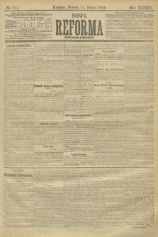 Nowa Reforma (wydanie poranne). 1914, nr 273