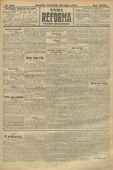 Nowa Reforma (wydanie popołudniowe). 1914, nr 294
