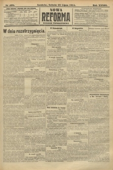 Nowa Reforma (wydanie popołudniowe). 1914, nr 298