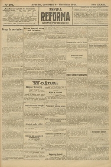 Nowa Reforma (wydanie popołudniowe). 1914, nr 407
