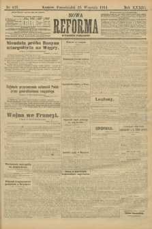 Nowa Reforma (wydanie poranne). 1914, nr 426