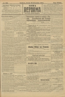 Nowa Reforma (wydanie popołudniowe). 1914, nr 431