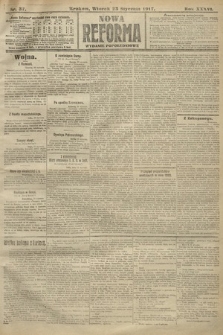 Nowa Reforma (wydanie popołudniowe). 1917, nr 37