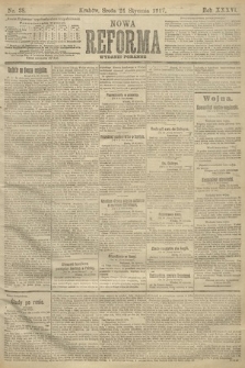 Nowa Reforma (wydanie poranne). 1917, nr 38