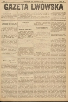 Gazeta Lwowska. 1901, nr 7