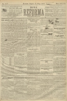 Nowa Reforma (wydanie poranne). 1917, nr 217
