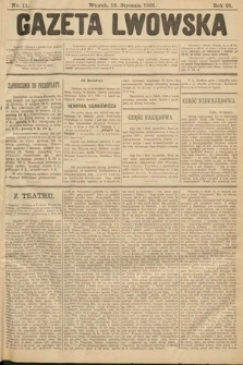Gazeta Lwowska. 1901, nr 11