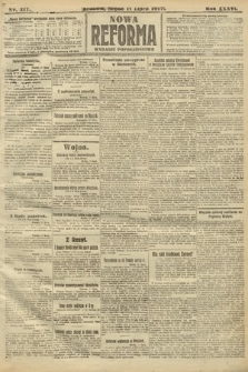 Nowa Reforma (wydanie popołudniowe). 1917, nr 317