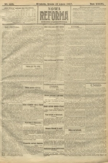 Nowa Reforma (wydanie popołudniowe). 1917, nr 329