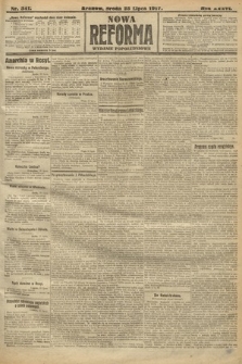 Nowa Reforma (wydanie popołudniowe). 1917, nr 341