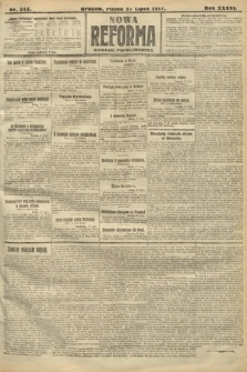 Nowa Reforma (wydanie popołudniowe). 1917, nr 345