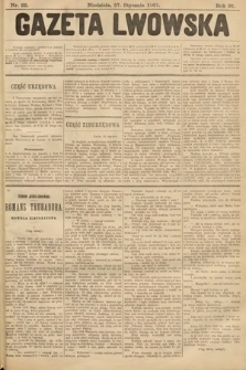Gazeta Lwowska. 1901, nr 22