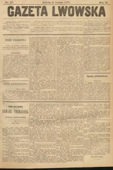 Gazeta Lwowska. 1901, nr 27