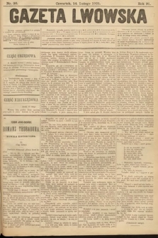 Gazeta Lwowska. 1901, nr 36
