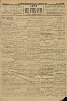 Nowa Reforma (wydanie popołudniowe). 1917, nr 547