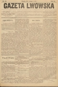 Gazeta Lwowska. 1901, nr 43