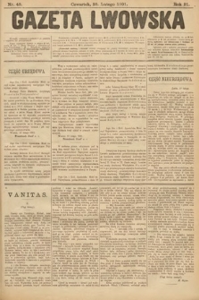 Gazeta Lwowska. 1901, nr 48