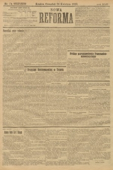 Nowa Reforma. 1923, nr 74