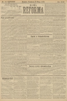 Nowa Reforma. 1923, nr 92