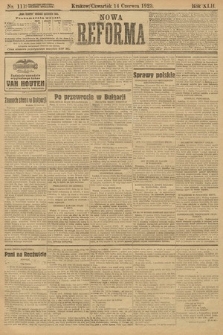 Nowa Reforma. 1923, nr 111
