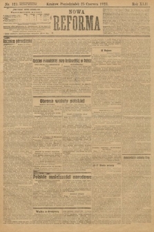 Nowa Reforma. 1923, nr 121