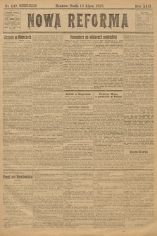 Nowa Reforma. 1923, nr 139