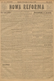 Nowa Reforma. 1923, nr 140