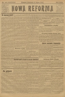 Nowa Reforma. 1923, nr 143