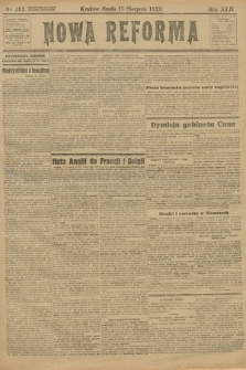 Nowa Reforma. 1923, nr 163