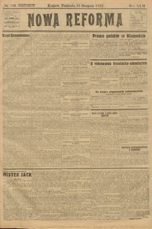 Nowa Reforma. 1923, nr 166