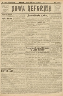 Nowa Reforma. 1923, nr 190