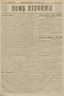 Nowa Reforma. 1923, nr 201