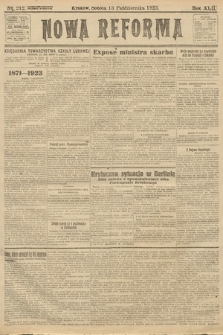Nowa Reforma. 1923, nr 212